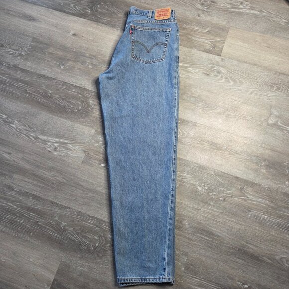 Men’s Levi’s 560 Comfort Fit Jeans – Light Blue, Size W40 L36 – Relaxed Tapered - Picture 2 of 9